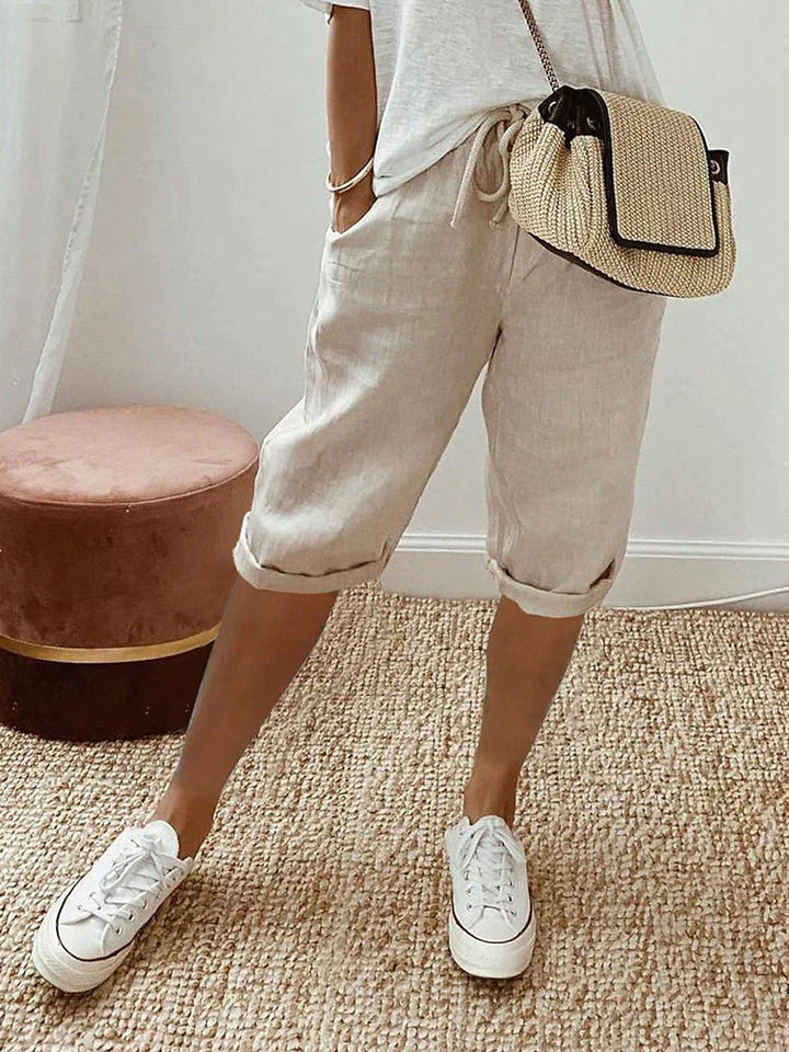 Charlotte® | Cotton-Linen Women's Shorts