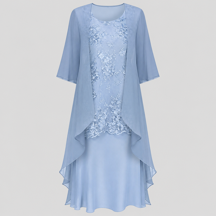 Calvienne™ | Soft Chiffon Dress Set