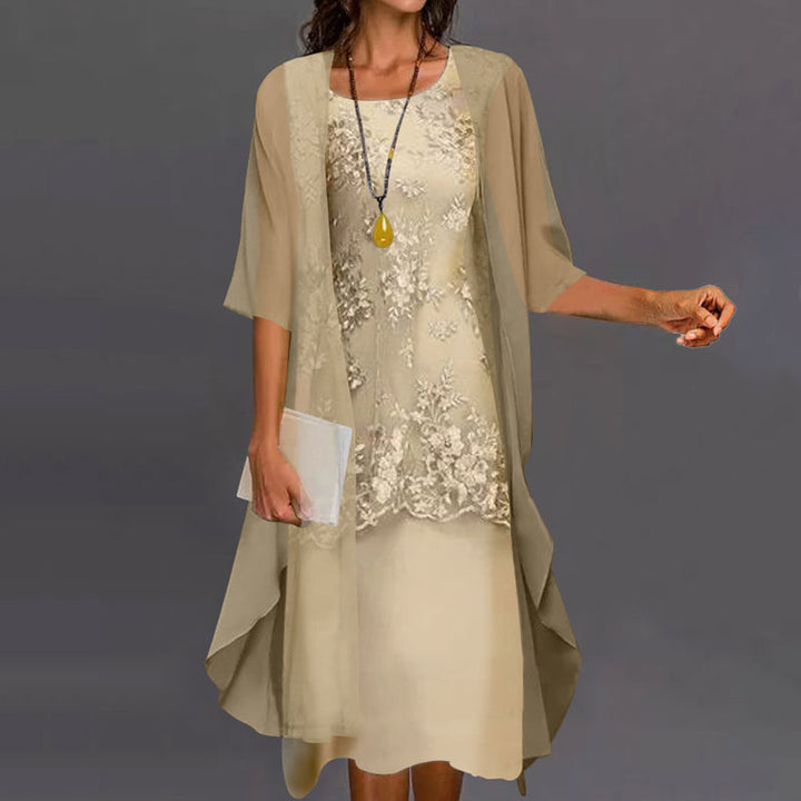 Calvienne™ | Soft Chiffon Dress Set