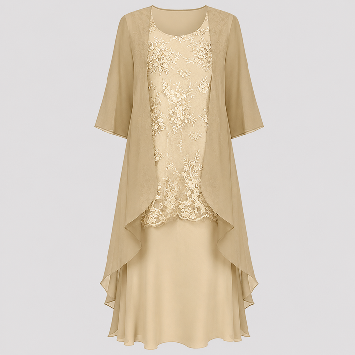 Calvienne™ | Soft Chiffon Dress Set