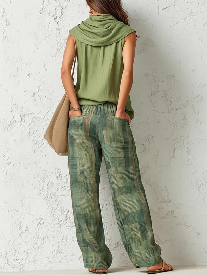 Livia™ | Elegant Linen Blend Co-Ord Set
